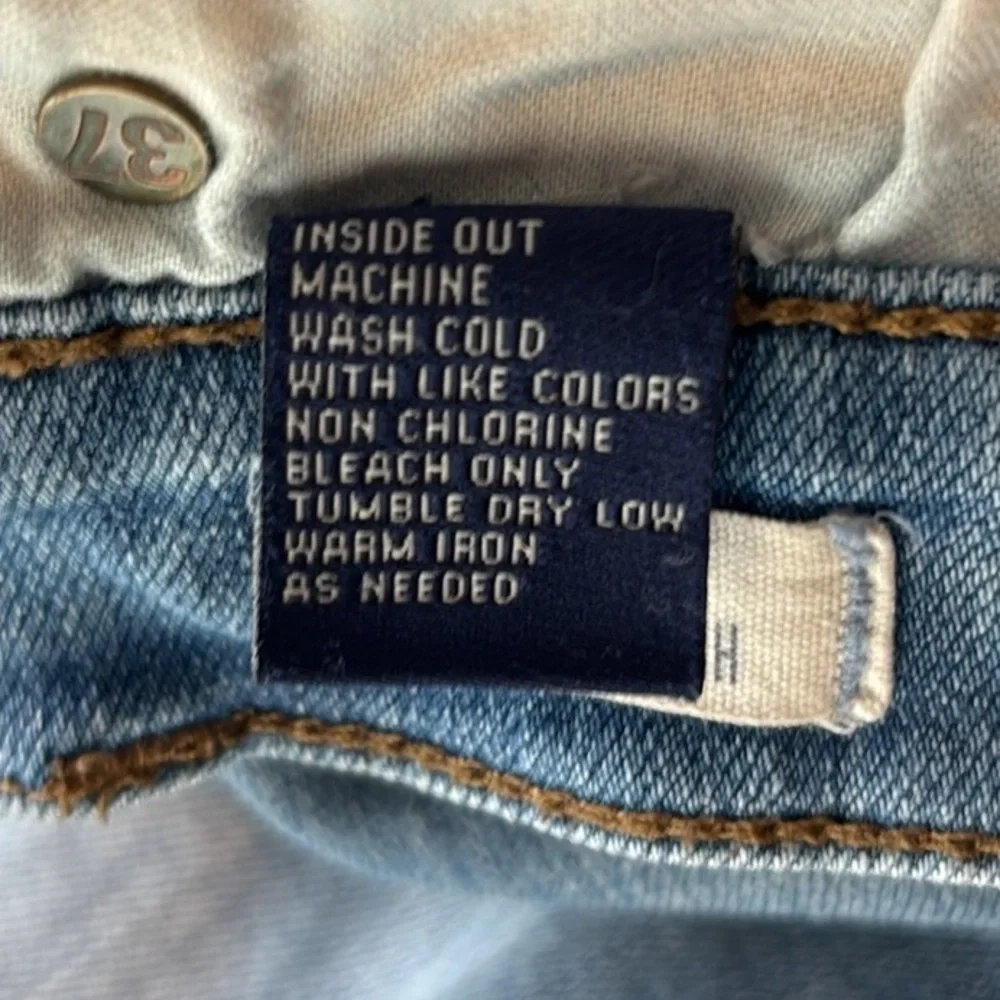 Madewell High Riser Skinny Distressed Light Wash Jeans Women’s Size 24